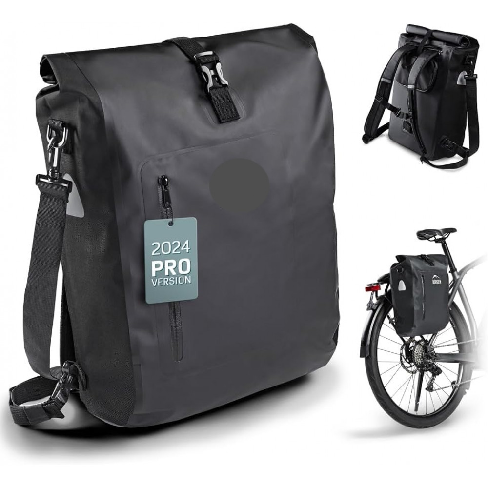 Bicycle Gag 4in1 - Robust & Versatile Pannier Rack Bag for Outdoor & Everyday Life Bicycle Gag 4in1 - Robust & Versatile Pannier Rack Bag for Outdoor & Everyday Life