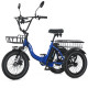 Narrak 350W Step-Thru Folding Electric Trike (Blue) Narrak 350W Step-Thru Folding Electric Trike (Blue)