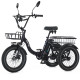 Narrak 350W Step-Thru Folding Electric Trike (Black) Narrak 350W Step-Thru Folding Electric Trike (Black)