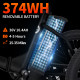 Narrak 350W Step-Thru Folding Electric Trike (Black)