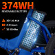 Narrak 350W Step-Thru Folding Electric Trike (Blue) Narrak 350W Step-Thru Folding Electric Trike (Blue)