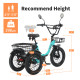 Narrak 350W Step-Thru Folding Electric Trike (Green)