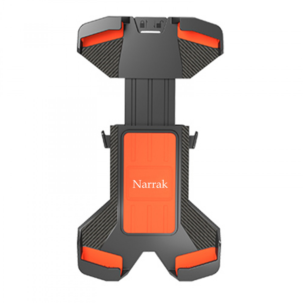 Bike Phone Mount Holder (Color: Orange)