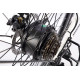 Narrak 350W 36V 10Ah 26" Step Over Electric Bicycle City E-Bike Mountain Bikes Up to 30 Miles Removable Battery, Shimano 7-Speed M5 5" LCD Display and Front Basket (Step Over Black)