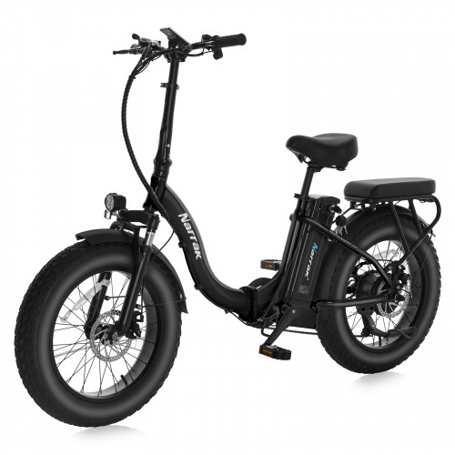 Narrak 48V 750W 13AH 20"x4.0 Fat Tire Step-Thru Folding Electric Bicycle (Color: Black) Narrak 48V 750W 13AH 20"x4.0 Fat Tire Step-Thru Folding Electric Bicycle (Color: Black)