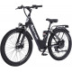 Narrak 48V 750W 13AH 26" Step-Thru Mountain Electric Bicycle (Color: Black)