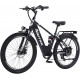 Narrak 48V 750W 13AH 26" Step-Over Mountain Electric Bicycle (Color: Black)