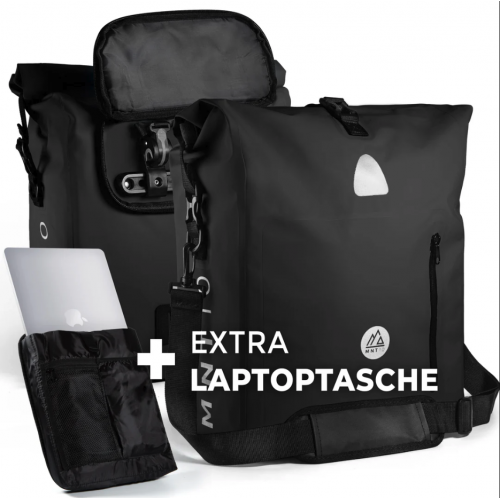 Bicycle Gag 4in1 - Robust & Versatile Pannier Rack Bag for Outdoor & Everyday Life Bicycle Gag 4in1 - Robust & Versatile Pannier Rack Bag for Outdoor & Everyday Life