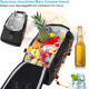 Rear Bike Rack Bag/Bike Panniers Waterproof Bicycle Ebike Saddle Bag Cycling Pannier Trunk Carrier with Reflector & Adjustable Cord Rear Bike Rack Bag/Bike Panniers Waterproof Bicycle Ebike Saddle Bag Cycling Pannier Trunk Carrier with Reflector & Adjustable Cord