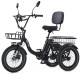 Narrak 500W Step-Thru Folding Electric Trike (Black)